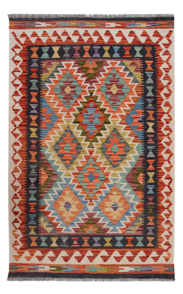 Kelim Maimene Teppich 132x85cm