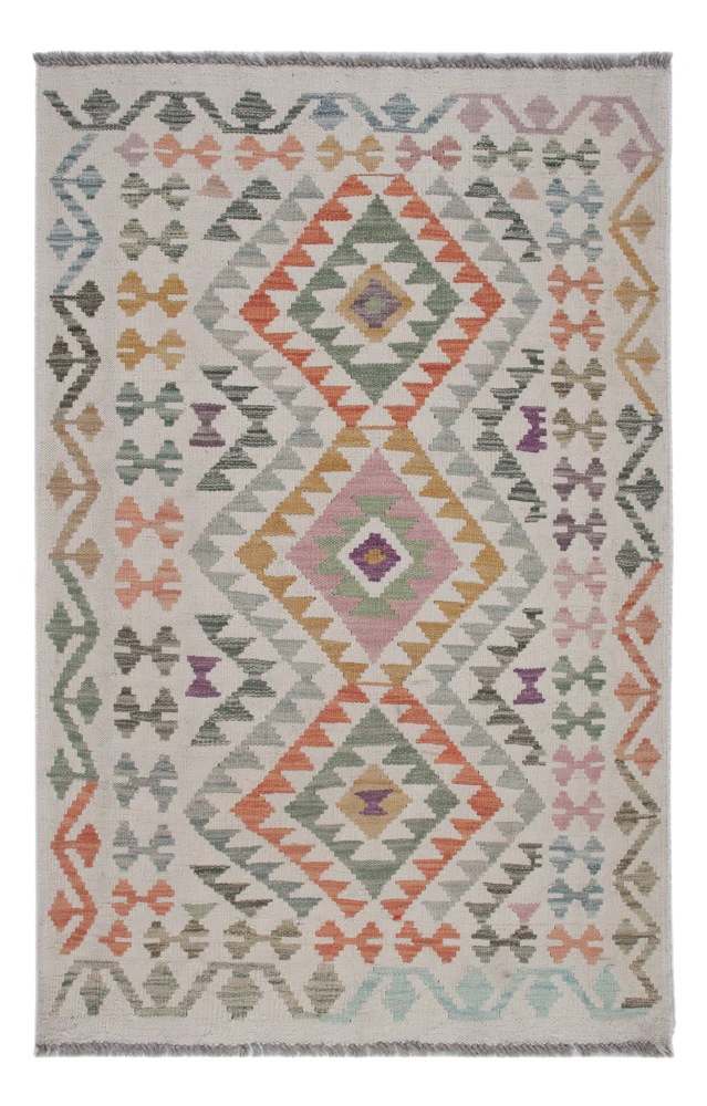 Kelim Maimene Teppich 134x87cm