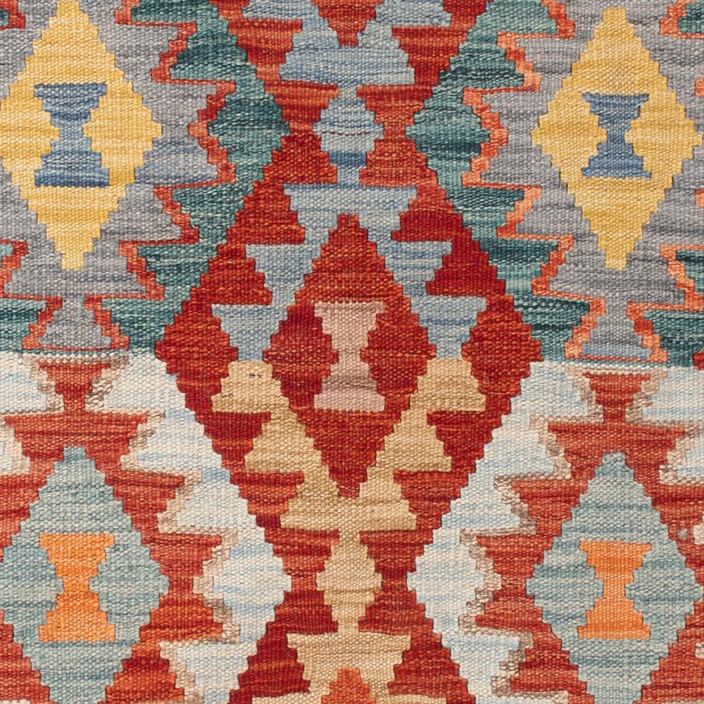 Kelim Teppich - Splash - 148 x 106 cm - bunt - Image 2