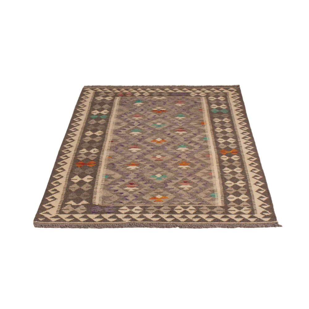 Kelim Maimene Teppich 154x103cm - Wollteppich - Image 5