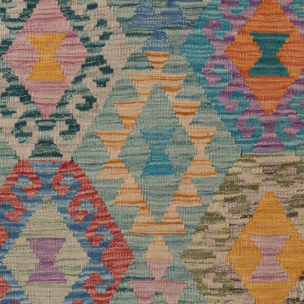 Kelim Teppich - Splash - 167 x 106 cm - bunt - Image 2
