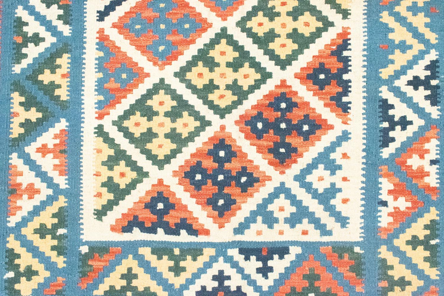 Kelim Teppich - Splash 187 x 127 cm - beige - Image 2
