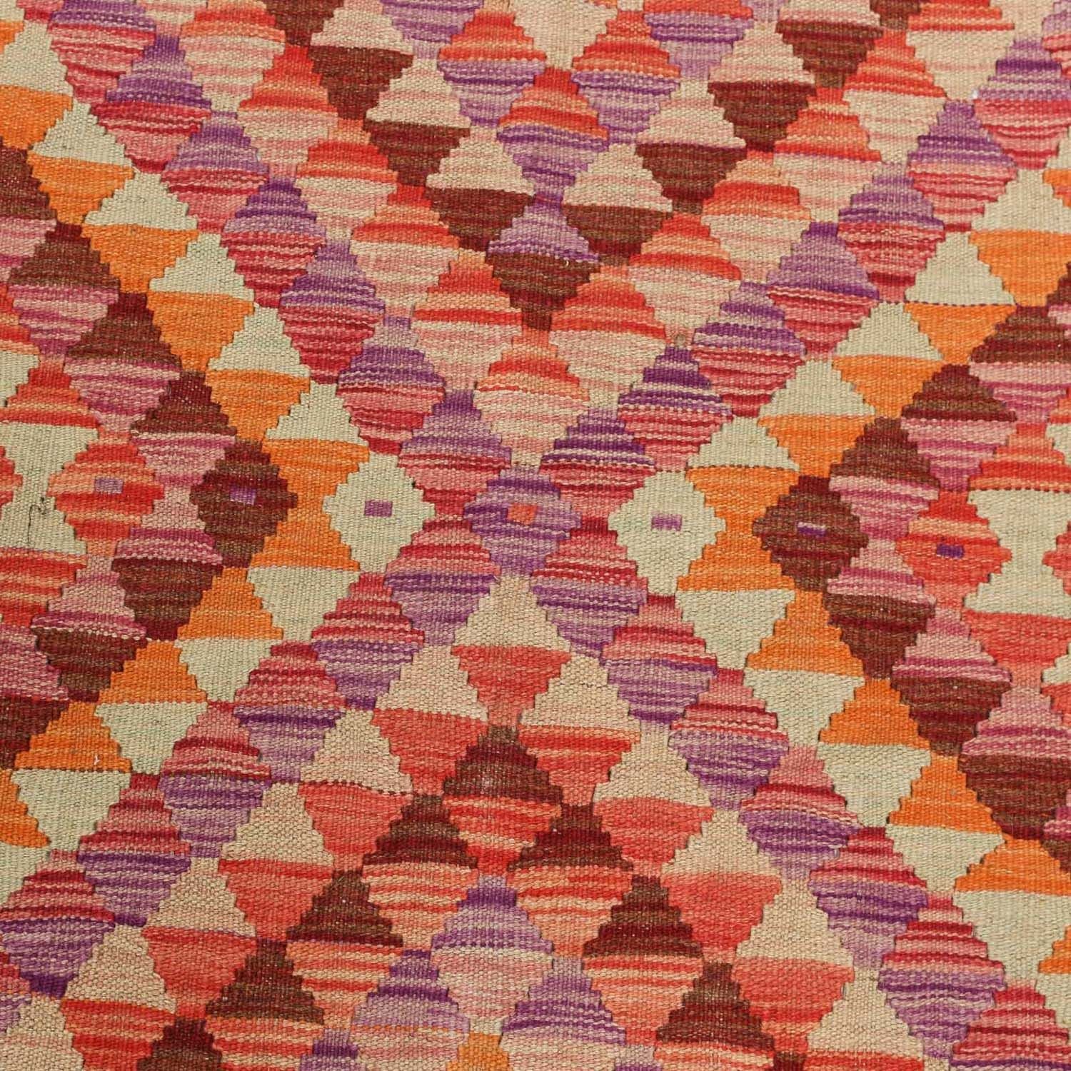 Kelim Teppich - Splash 192 x 110 cm - mehrfarbig - Image 3