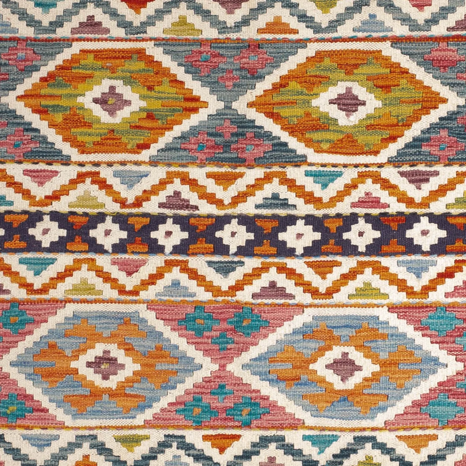 Kelim Maimene Teppich 197x154cm - Image 2
