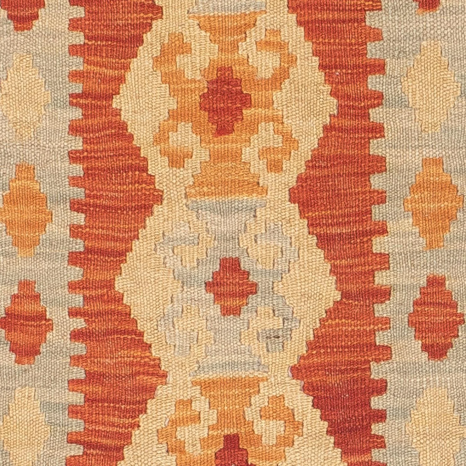 Kelim Teppich - Splash 197 x 63 cm - rot - Image 2
