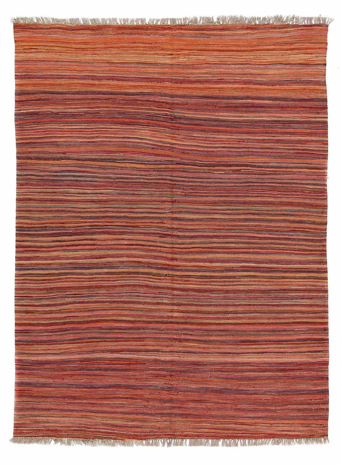 Kelim Teppich - Splash 198 x 140 cm - mehrfarbig