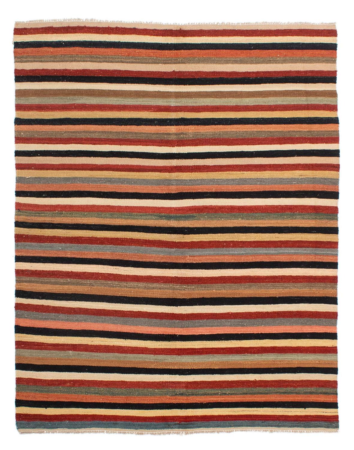 Kelim Teppich - Splash 200 x 152 cm - mehrfarbig