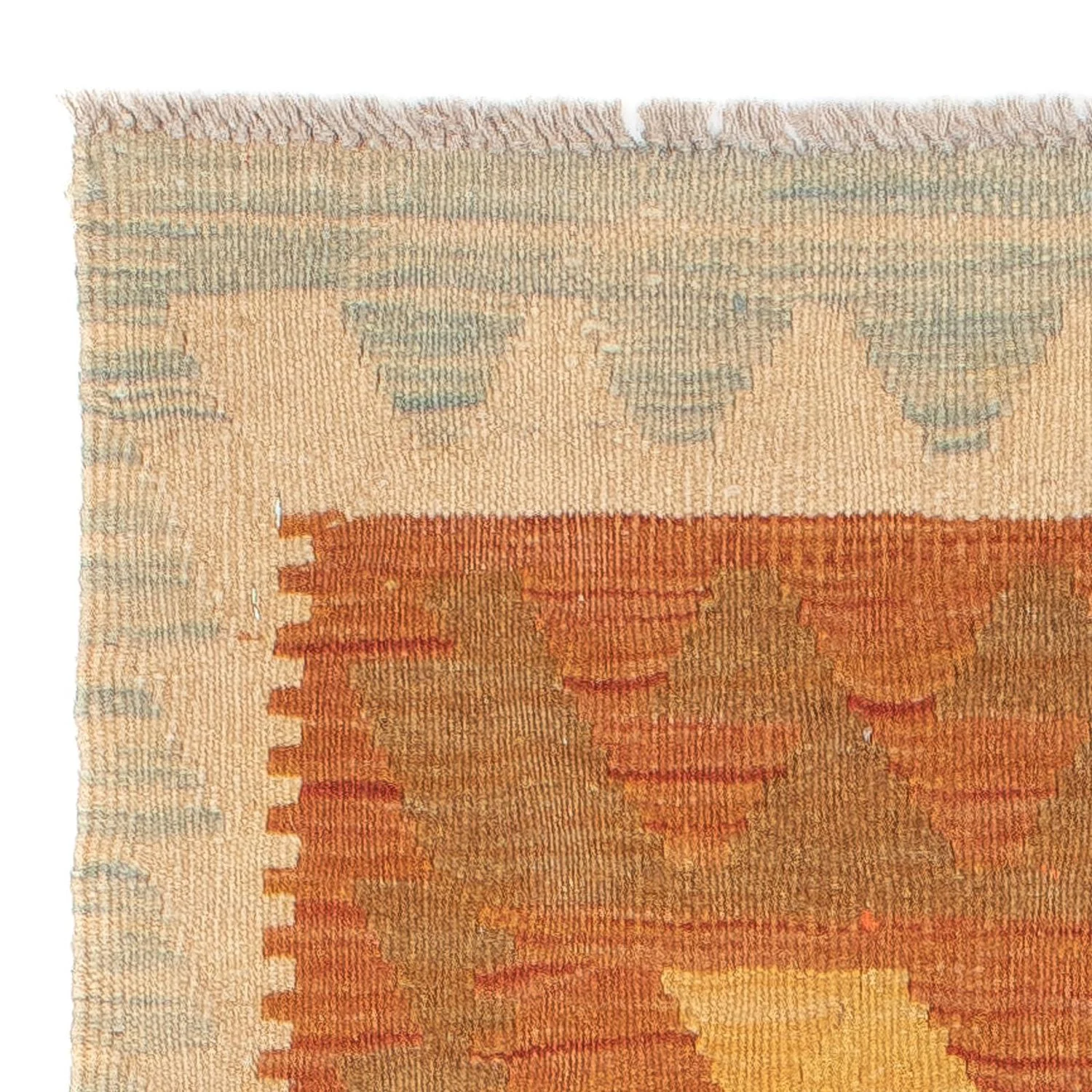 Kelim Teppich - Splash 202 x 62 cm - rost - Image 3