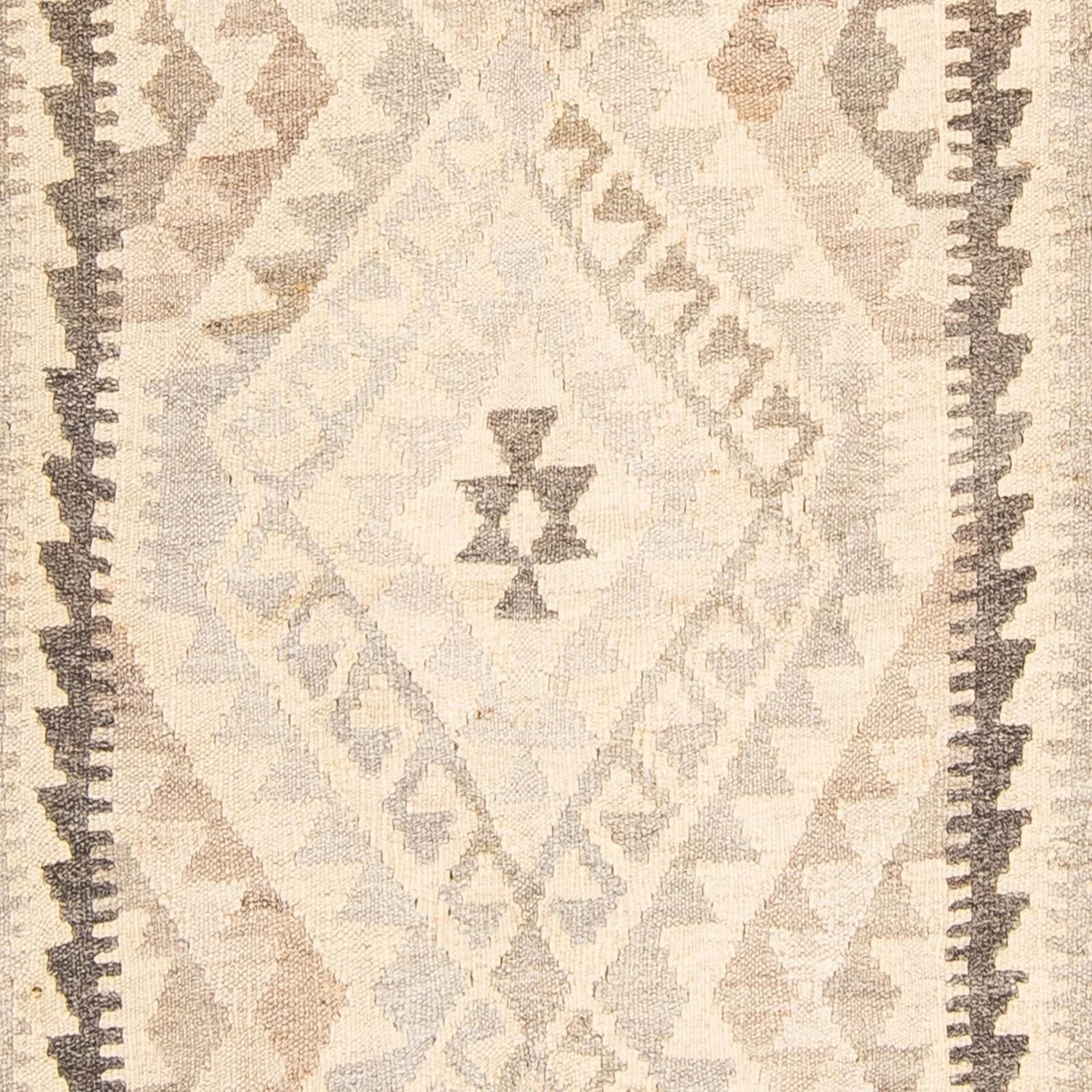 Kelim Teppich - Splash 203 x 121 cm - beige - Image 2