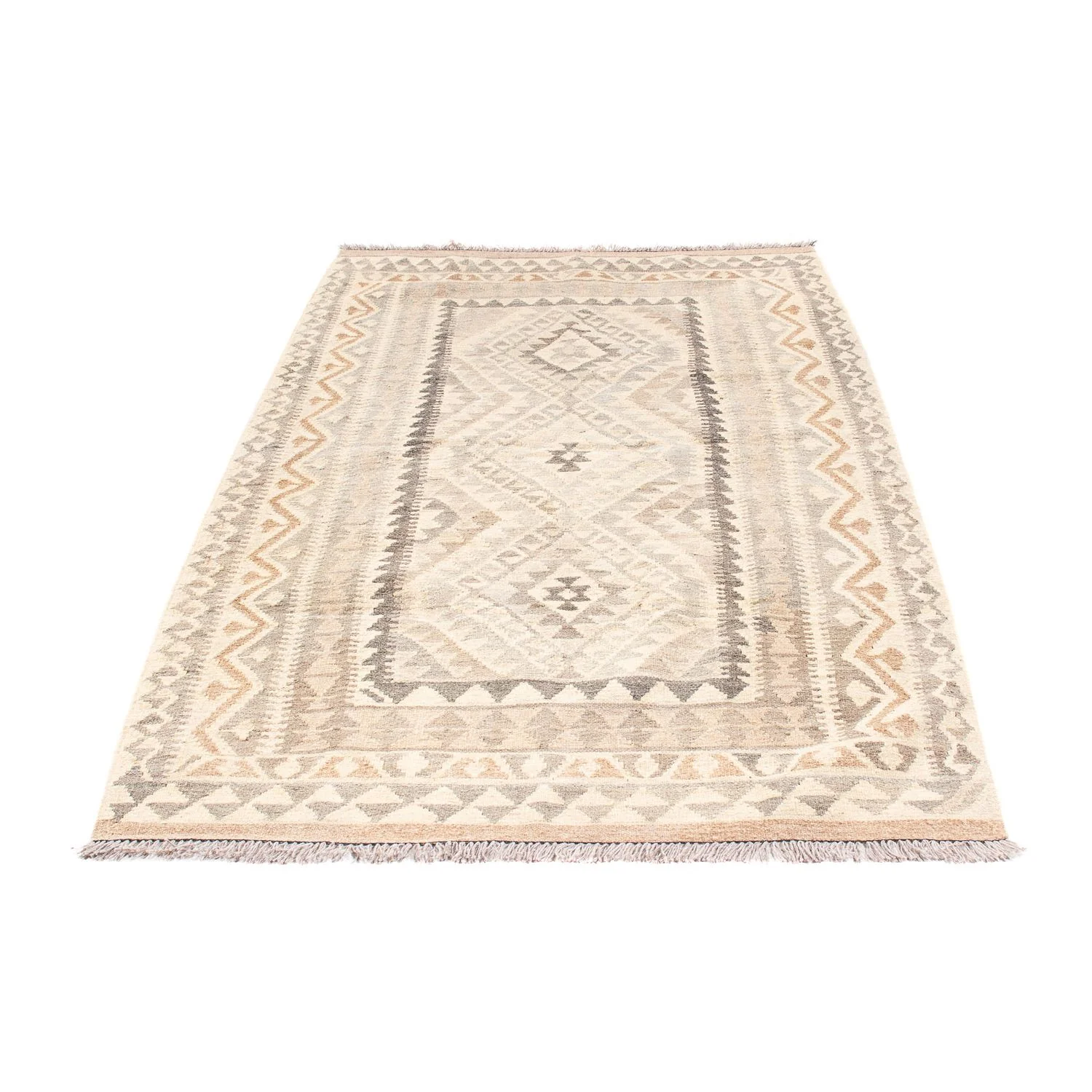 Kelim Teppich - Splash 203 x 121 cm - beige - Image 5