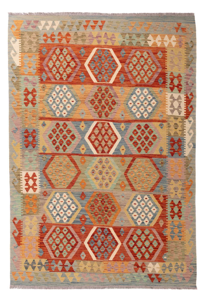 Kelim Maimene Teppich 246x165cm