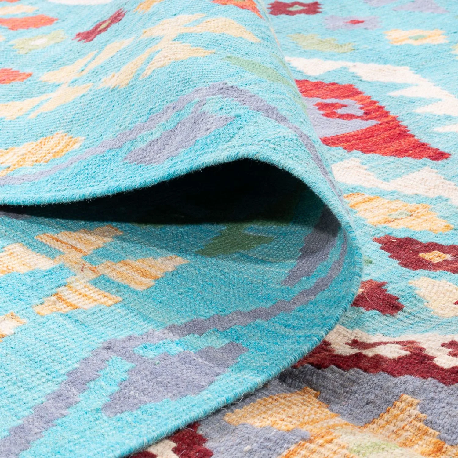 Kelim Maimene Teppich 250x176cm - Image 4
