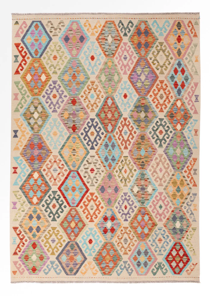 Kelim Maimene Teppich 251x179cm