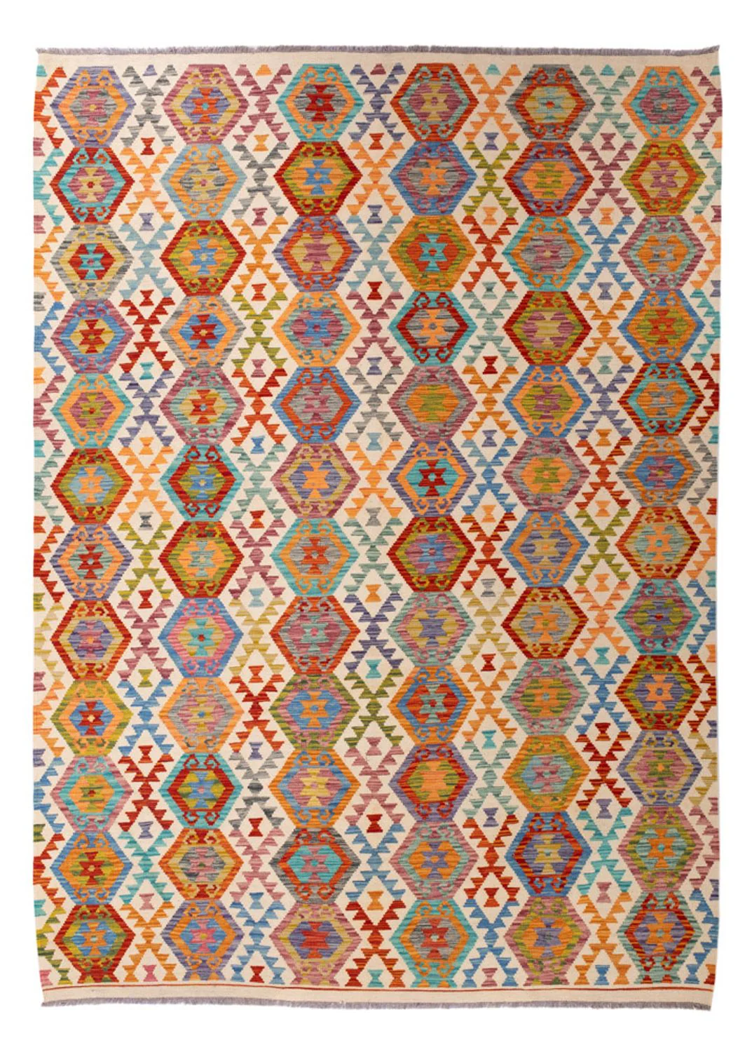 Kelim Maimene Teppich 294x210cm