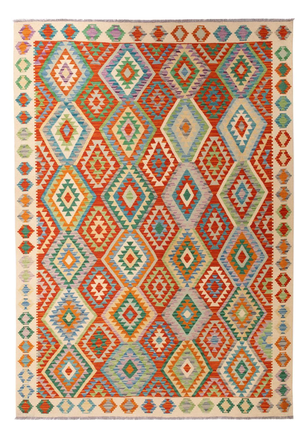 Kelim Maimene Teppich 295x207cm