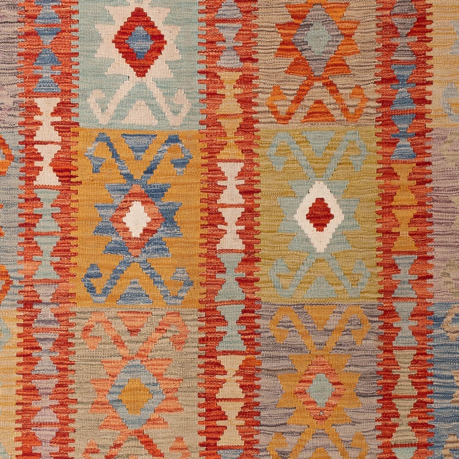 Kelim Teppich - Splash - 298 x 197 cm - mehrfarbig - Image 2