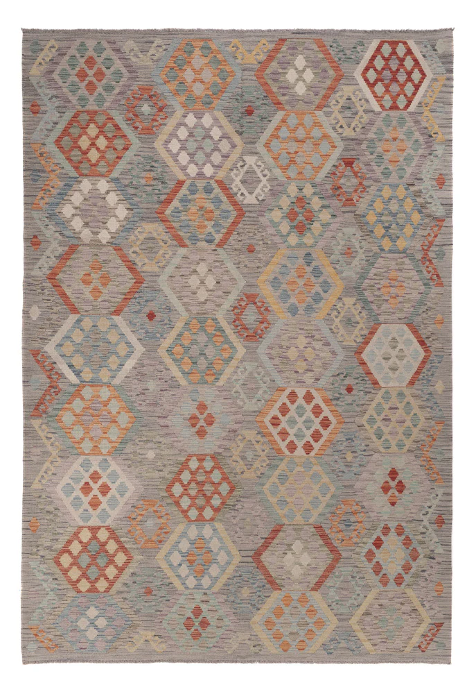 Kelim Maimene Teppich 299x203cm