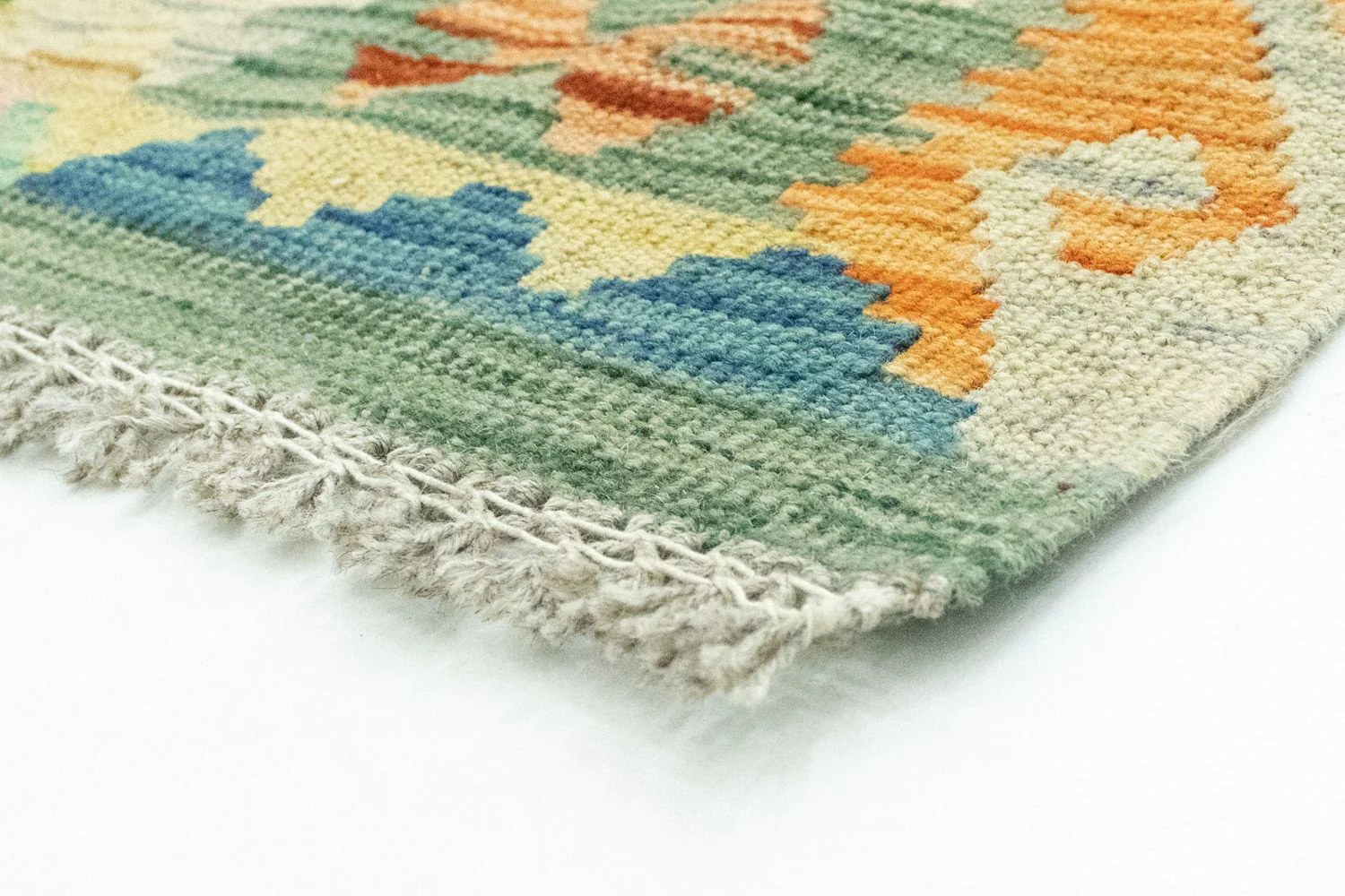 Kelim Afghan Teppich 302x205cm - Image 2