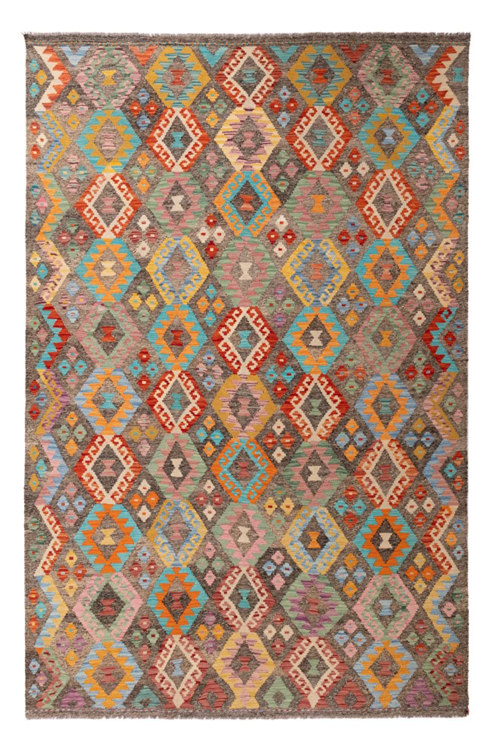 Kelim Maimene Teppich 314x201cm