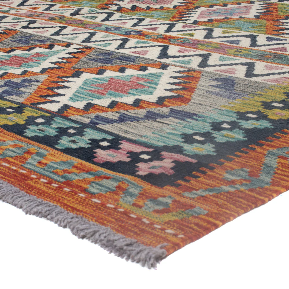 Kelim Maimene Teppich 315x203cm - Image 4