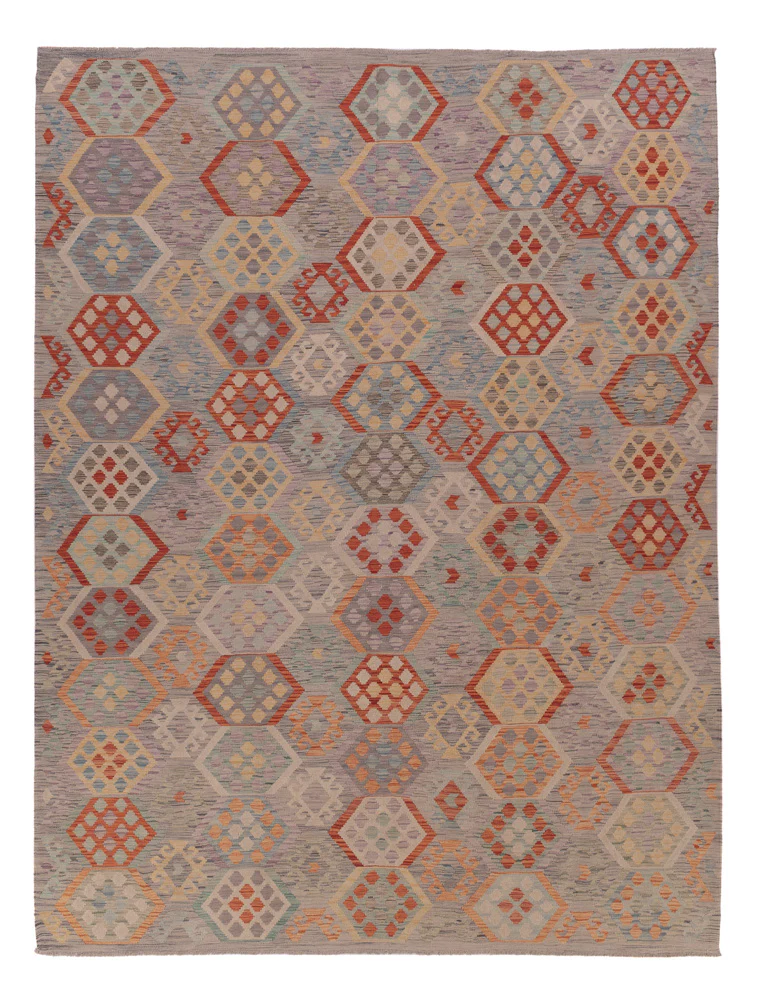 Kelim Maimene Teppich 342x257cm