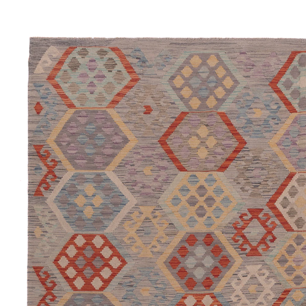 Kelim Maimene Teppich 342x257cm - Image 3
