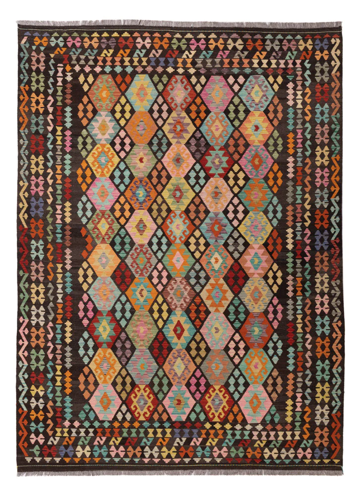 Kelim Maimene Teppich 345x256cm