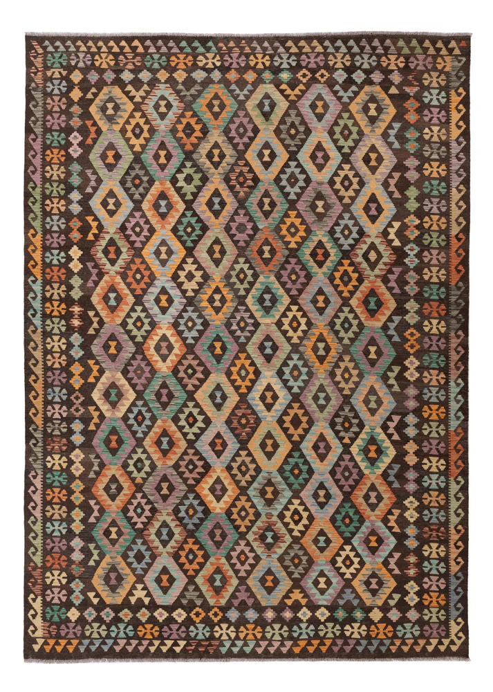 Kelim Maimene Teppich 347x245cm