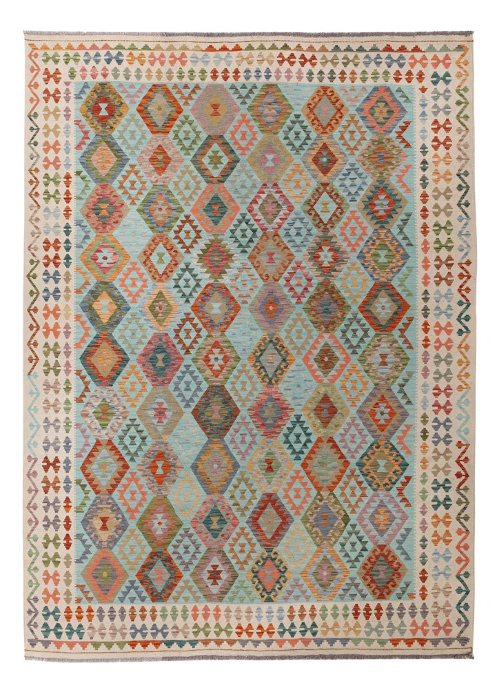 Kelim Maimene Teppich 347x258cm