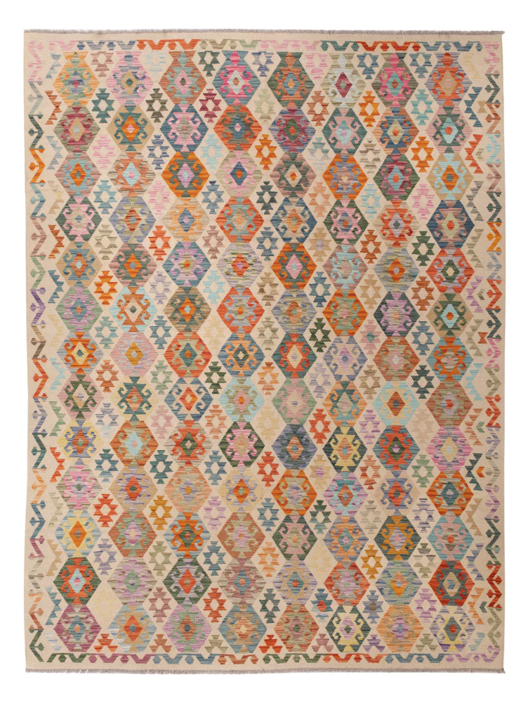 Kelim Maimene Teppich 348x259cm