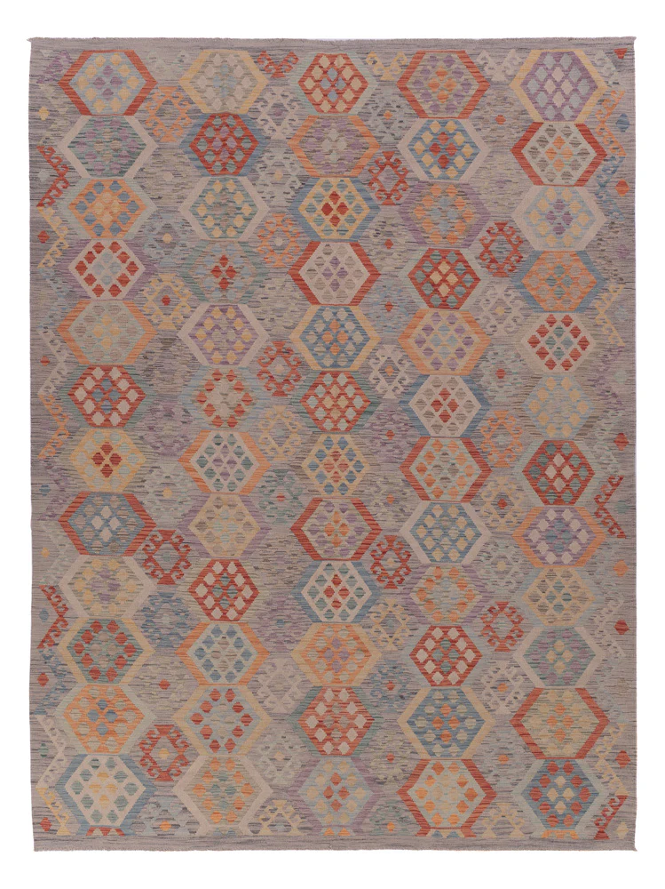 Kelim Maimene Teppich 350x256cm
