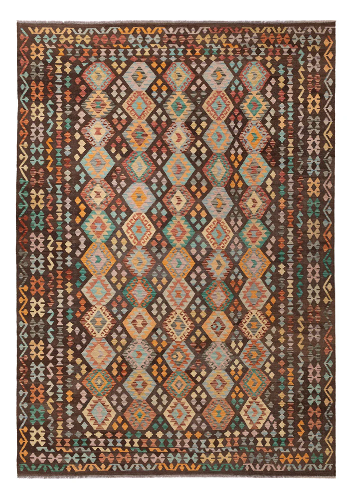 Kelim Maimene Teppich 351x244cm