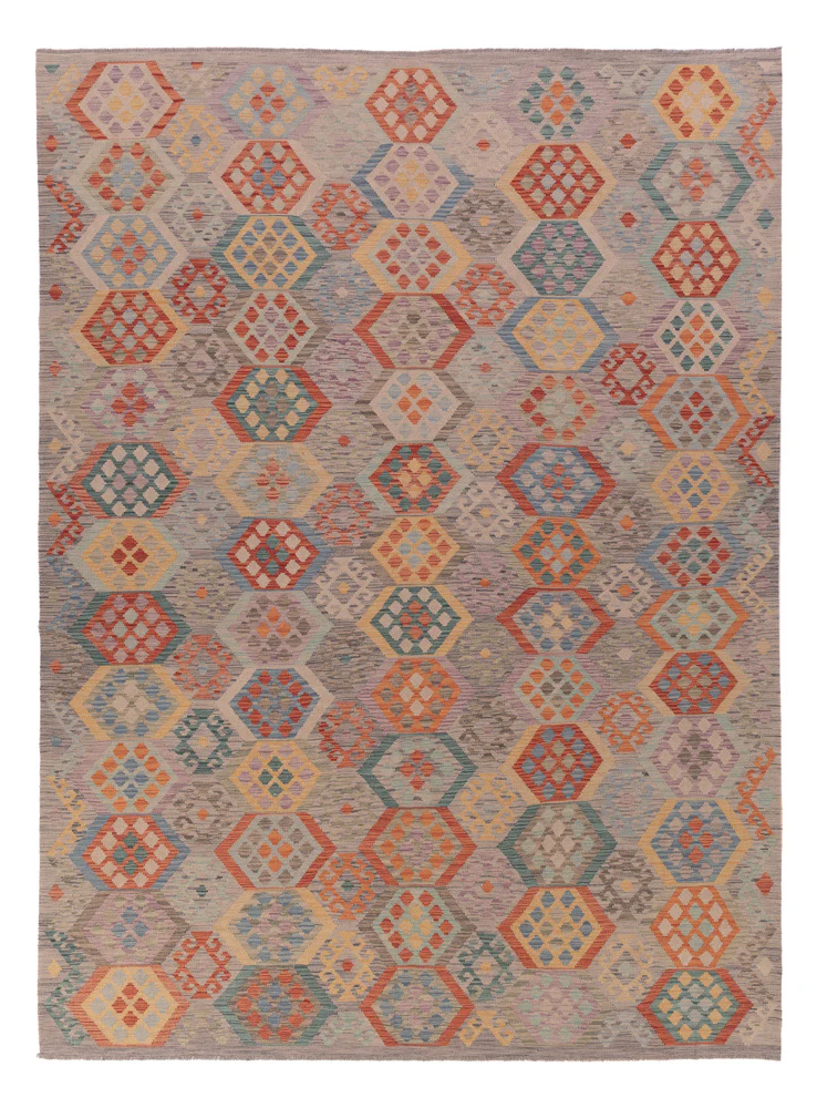 Kelim Maimene Teppich 352x255cm