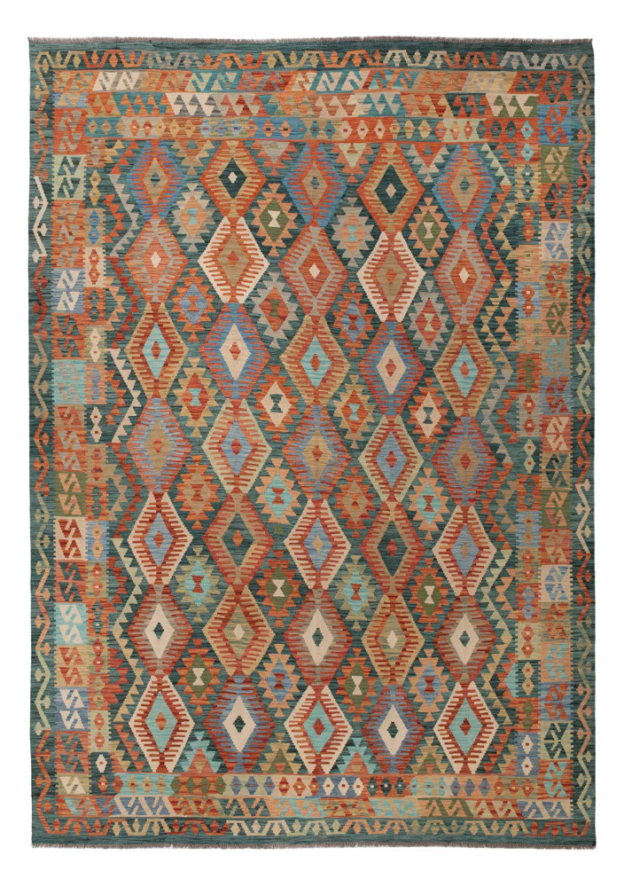 Kelim Maimene Teppich 353x251cm