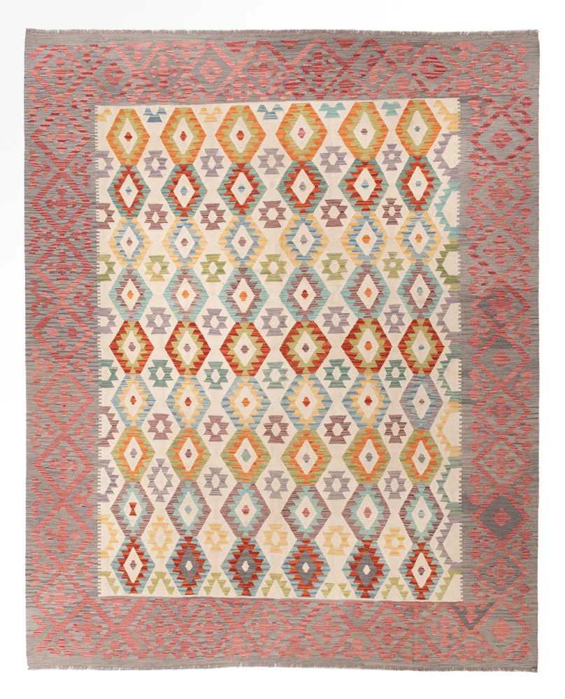 Kelim Maimene Teppich 389x314cm