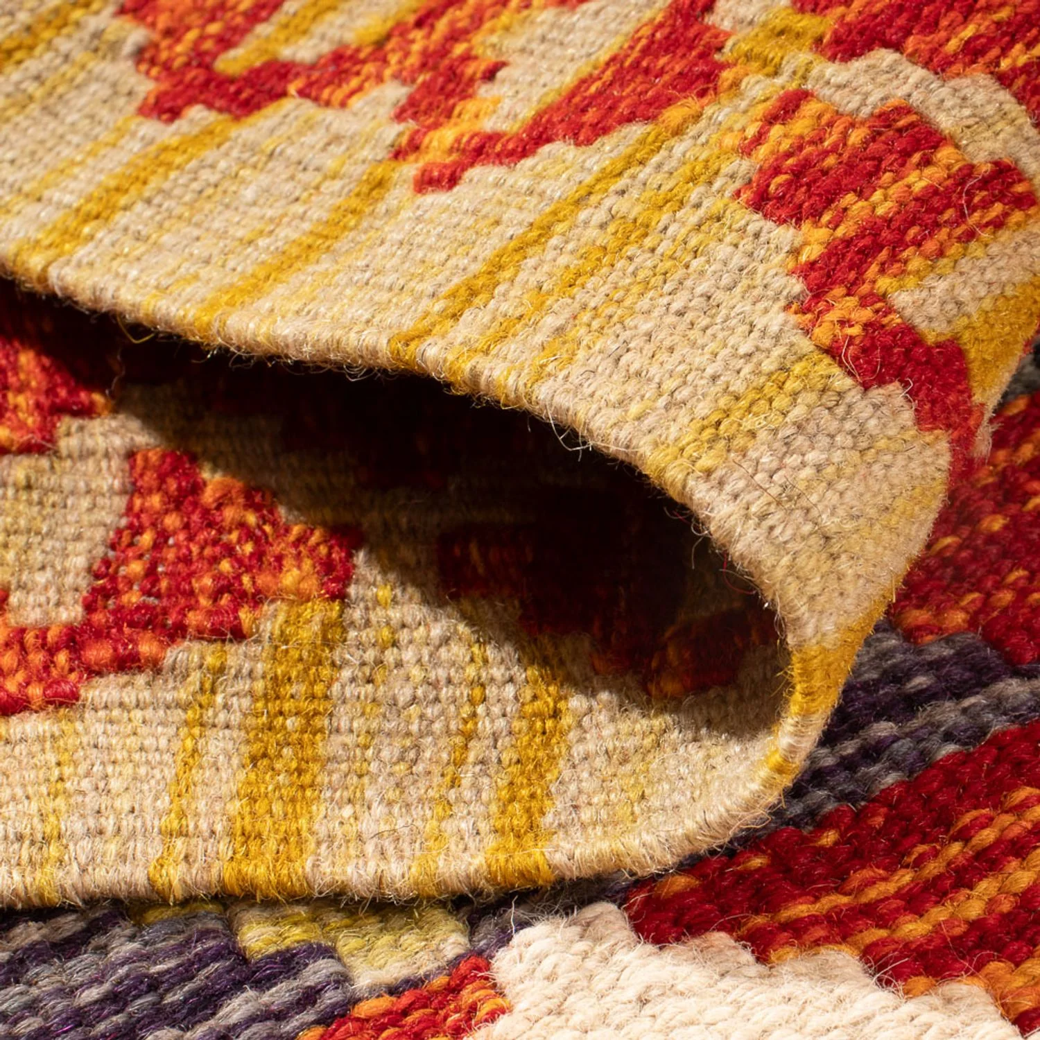 Kelim Maimene Teppich 87x60cm - Image 4