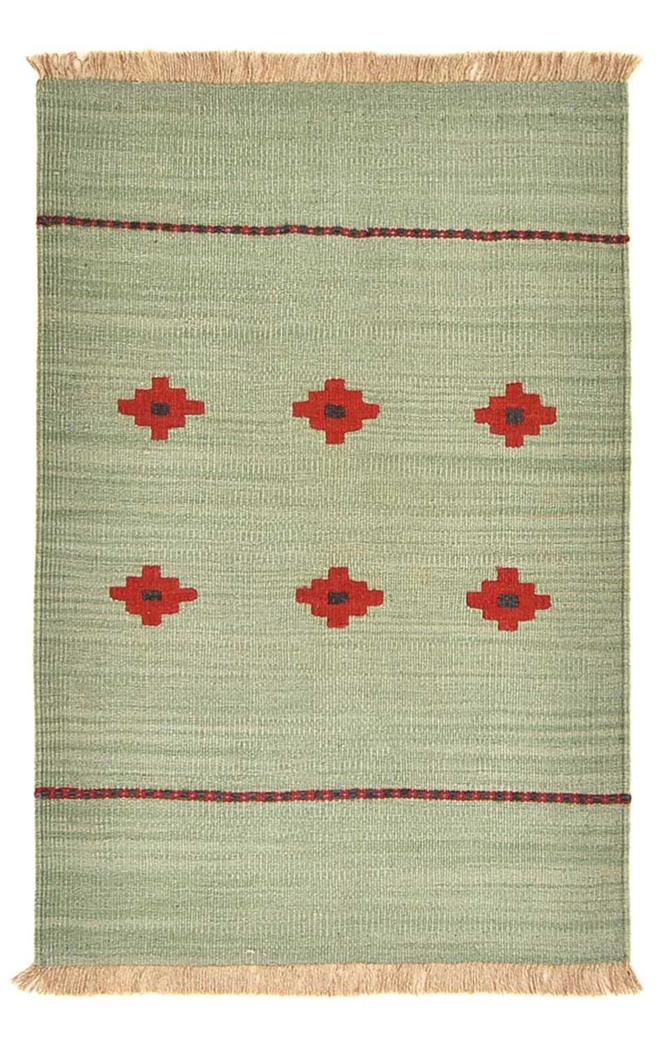 Kelim Teppich - Trendy - 119 x 80 cm - mehrfarbig