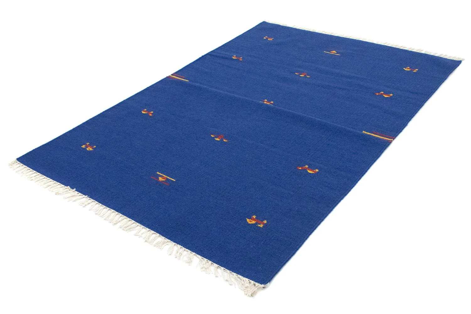 Kelim Teppich - Trendy 180 x 120 cm - blau - Image 3