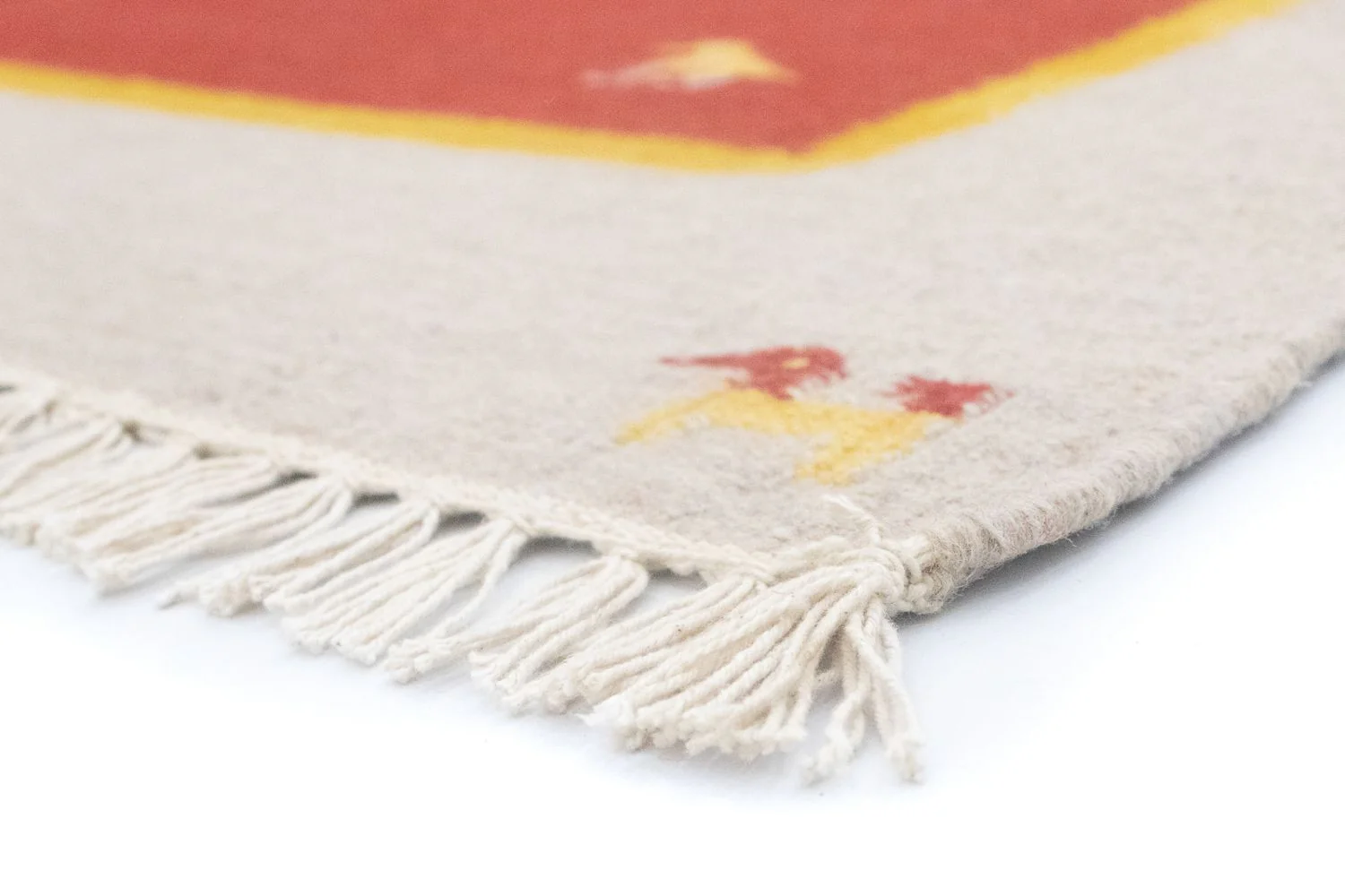Kelim Teppich - Trendy 200 x 140 cm - rot - Image 3