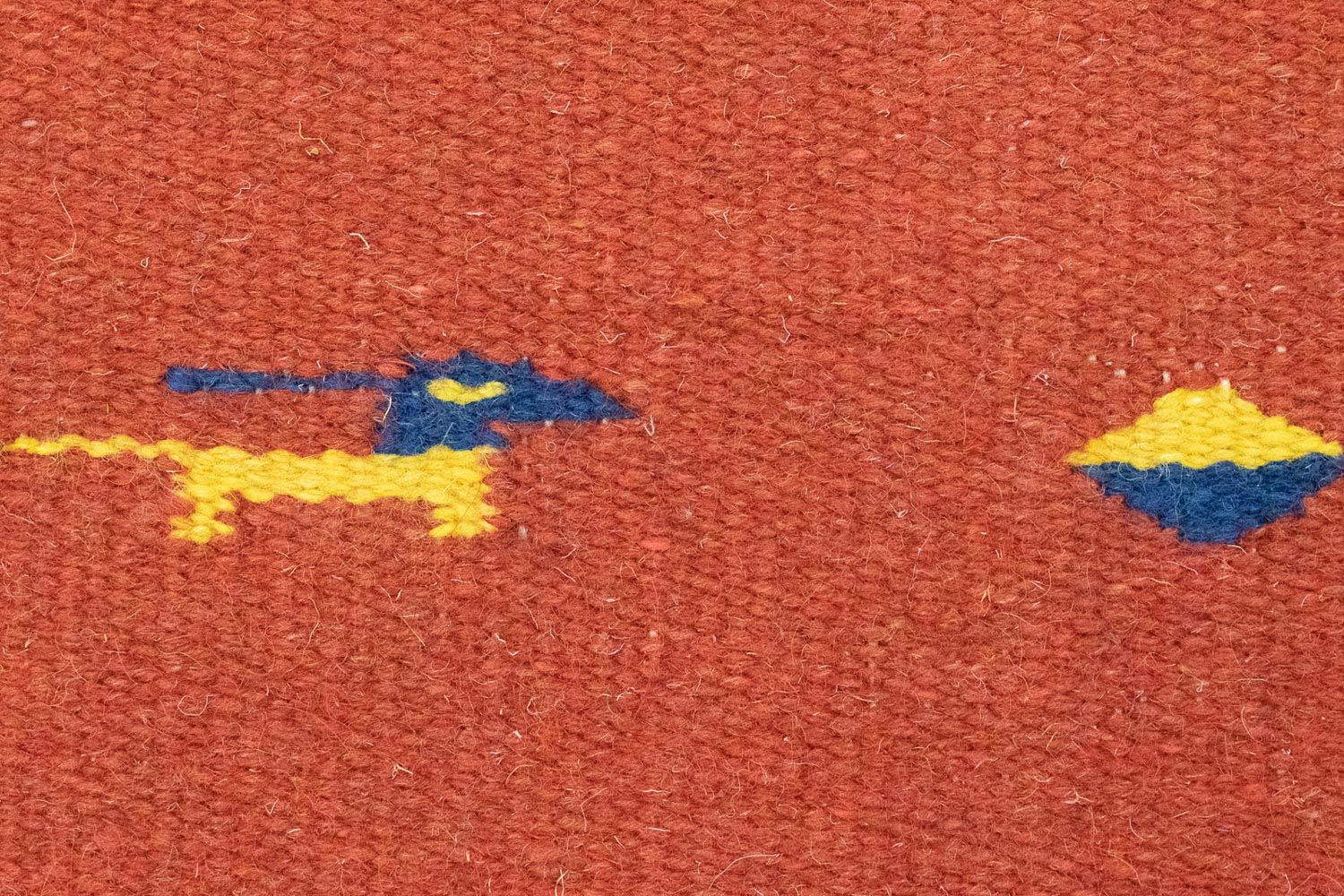 Kelim Teppich - Trendy 200 x 140 cm - rot - Image 2