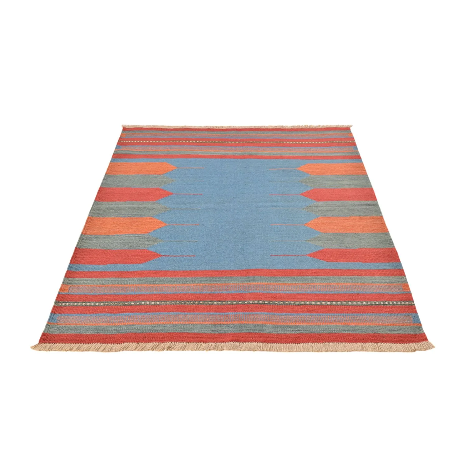 Kelim Teppich - Trendy - 200 x 145 cm - mehrfarbig - Image 5
