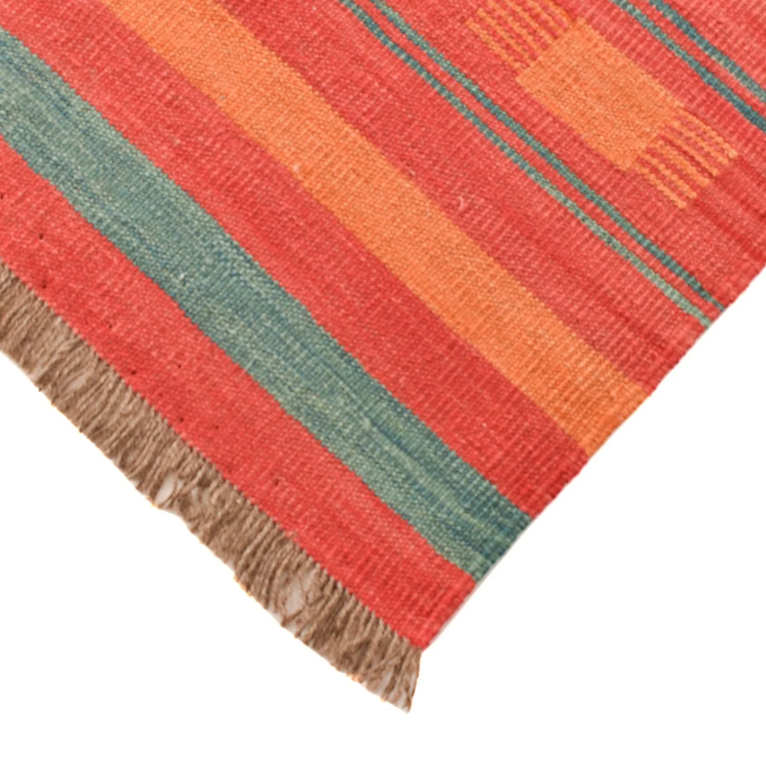 Kelim Teppich - Trendy - 203 x 155 cm - mehrfarbig - Image 2