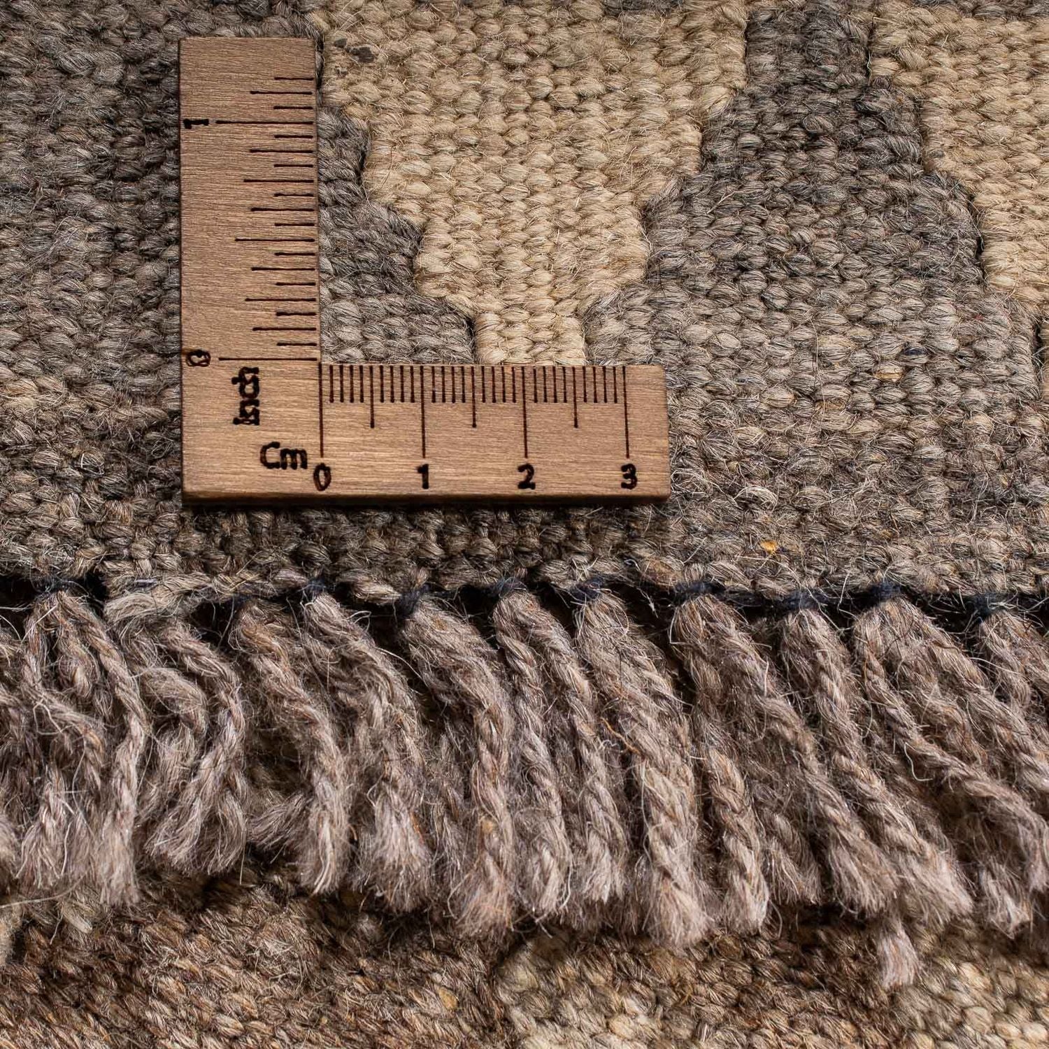 Kelim Teppich - Trendy 205 x 151 cm - beige - Image 6