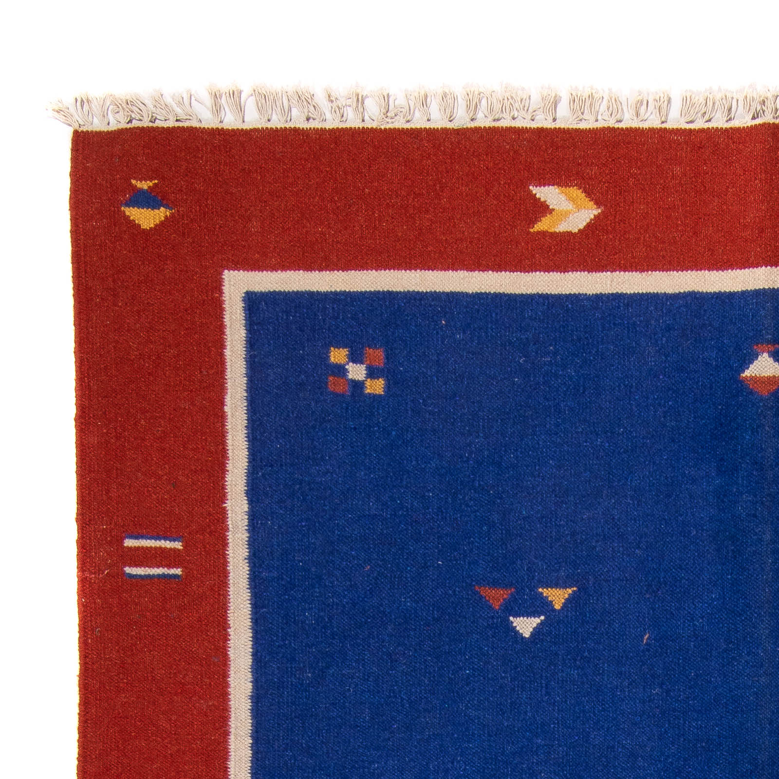 Kelim Teppich - Trendy 240 x 170 cm - dunkelblau - Image 3