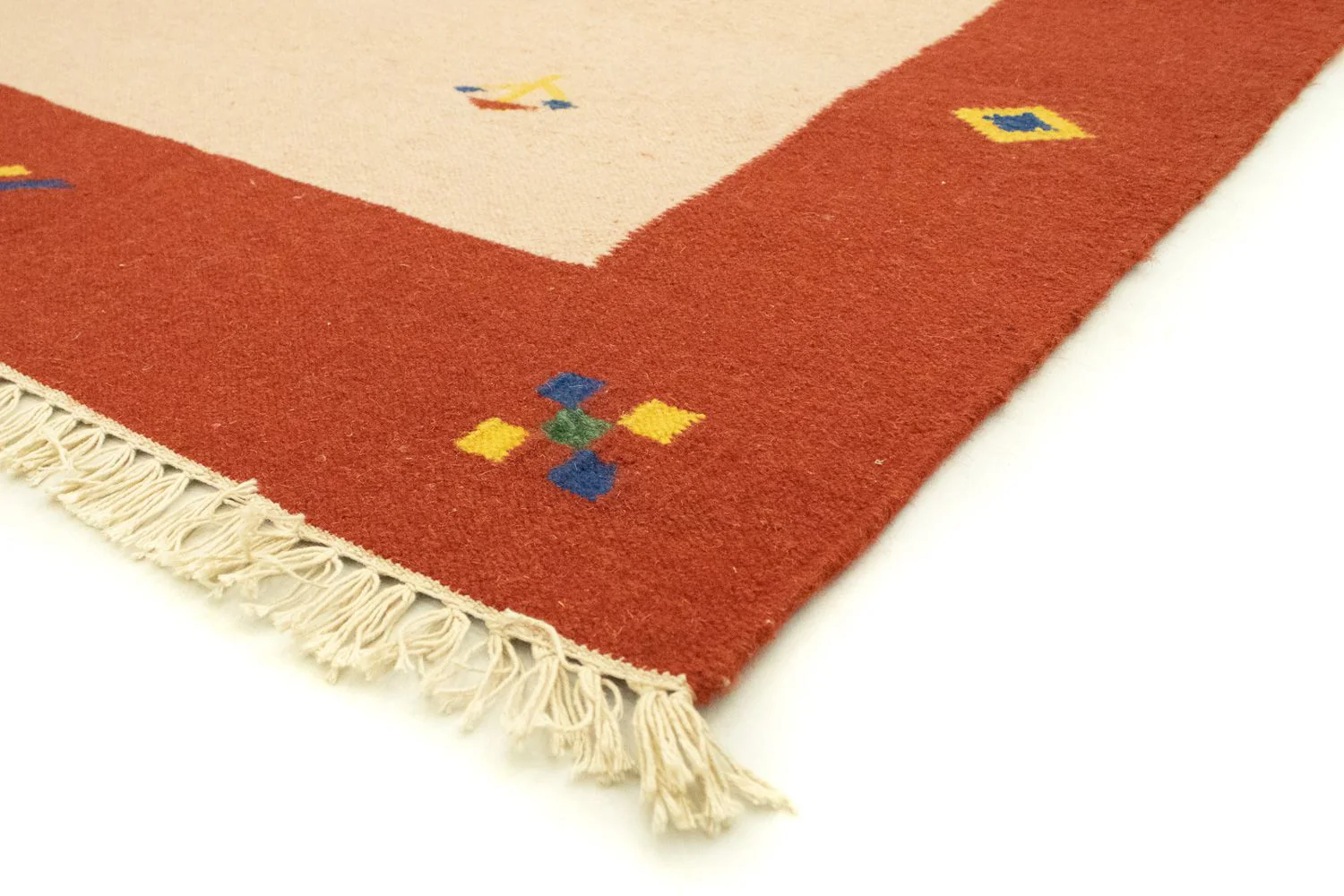 Kelim Teppich - Trendy 300 x 200 cm - beige - Image 2