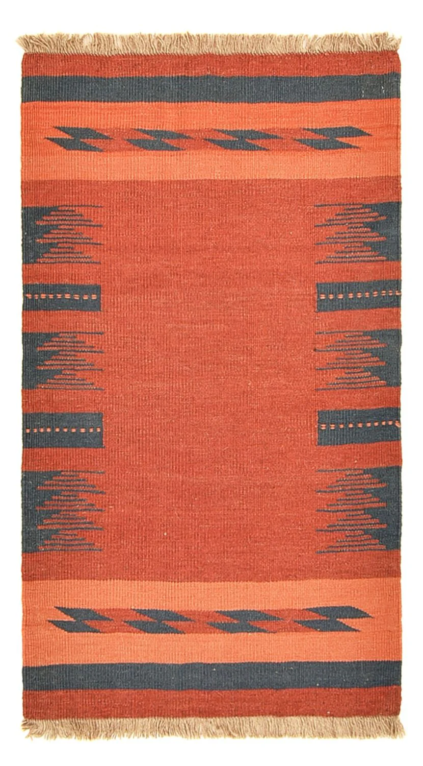 Kelim Teppich - Trendy - 89 x 73 cm - mehrfarbig