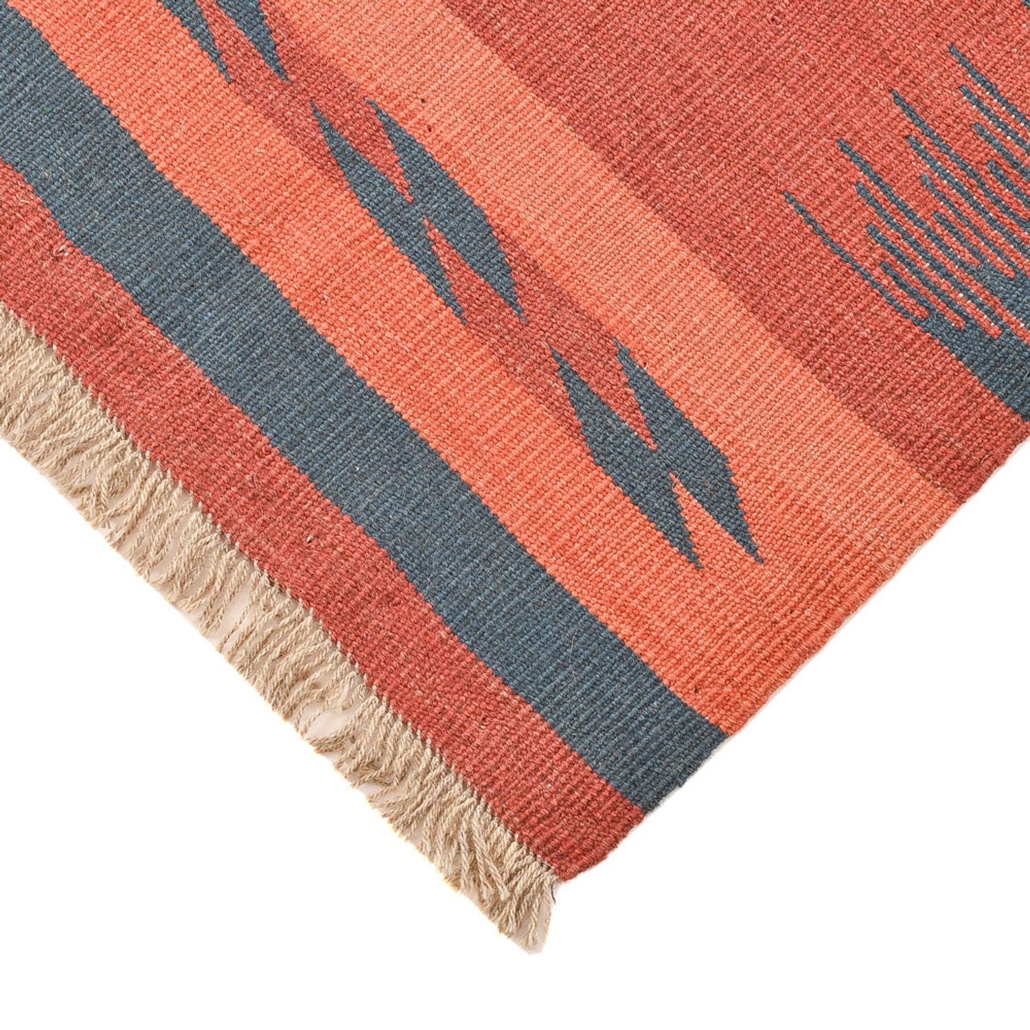 Kelim Teppich - Trendy - 89 x 73 cm - mehrfarbig - Image 2