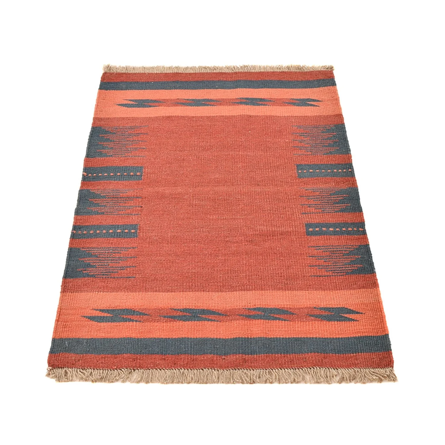 Kelim Teppich - Trendy - 89 x 73 cm - mehrfarbig - Image 5