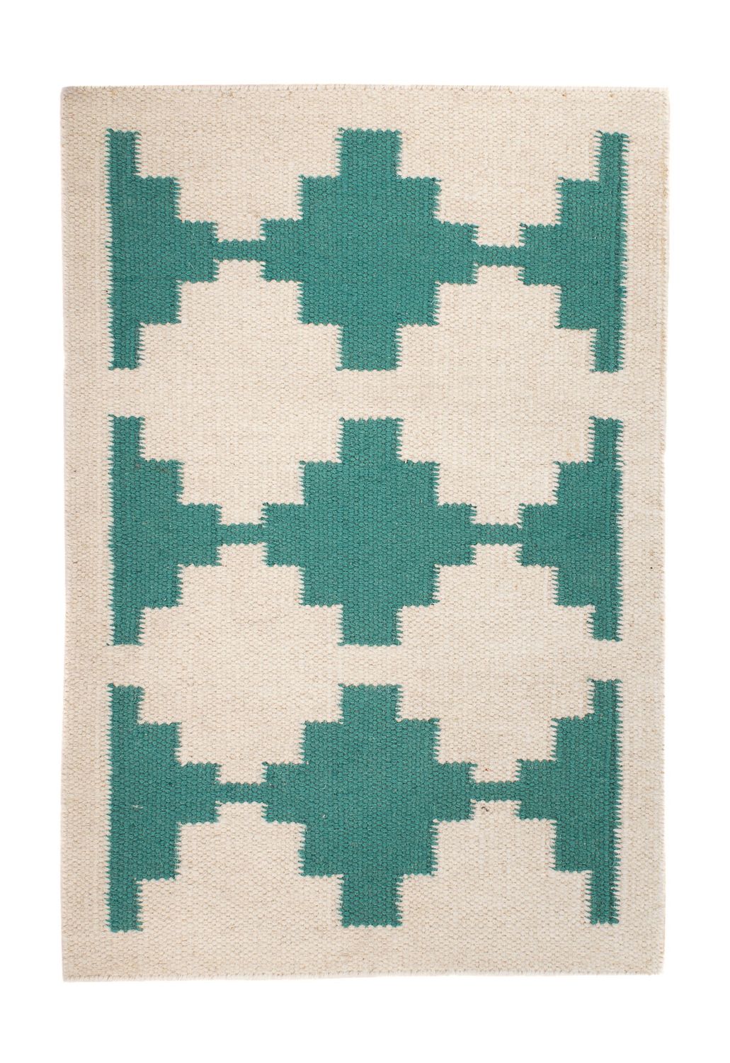 Kelim Teppich - Trendy 90 x 60 cm - beige