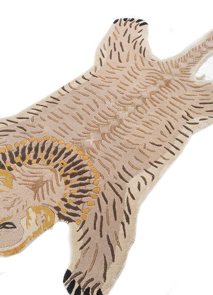 Kinderteppich sonderform - 153 x 90 cm - creme - Image 5